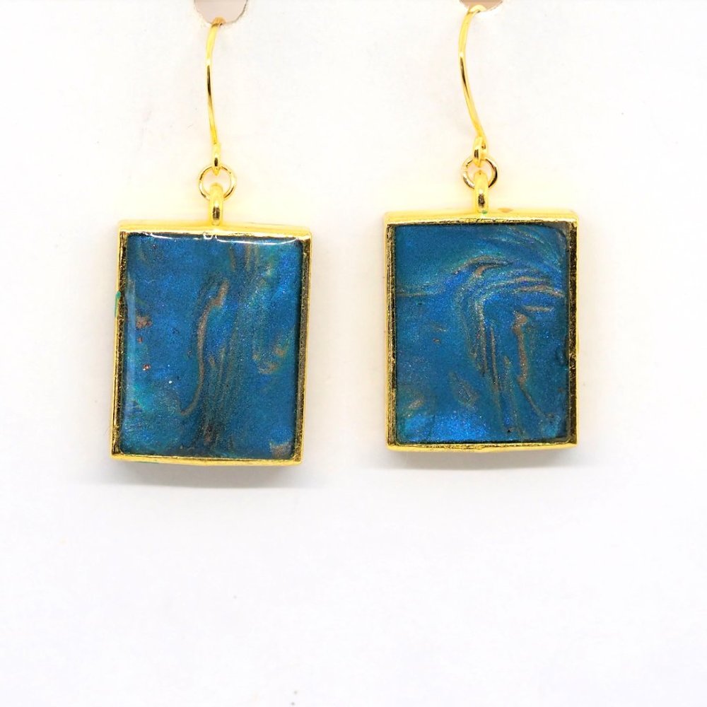 Aqua Blue Earrings